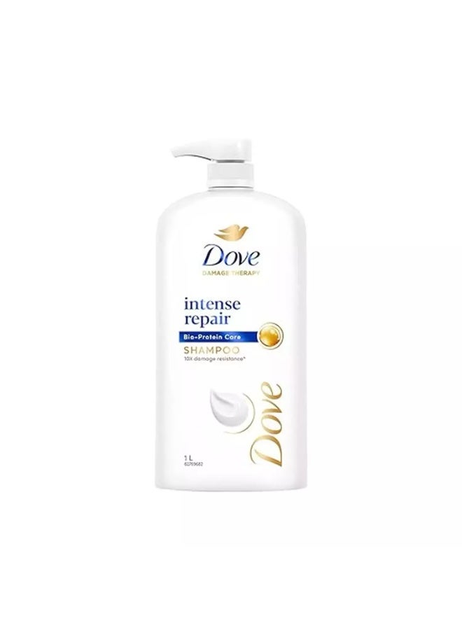 Dove Intense Repair Shampoo For Dry & Damaged Hair, 1 Ltr - Image 1